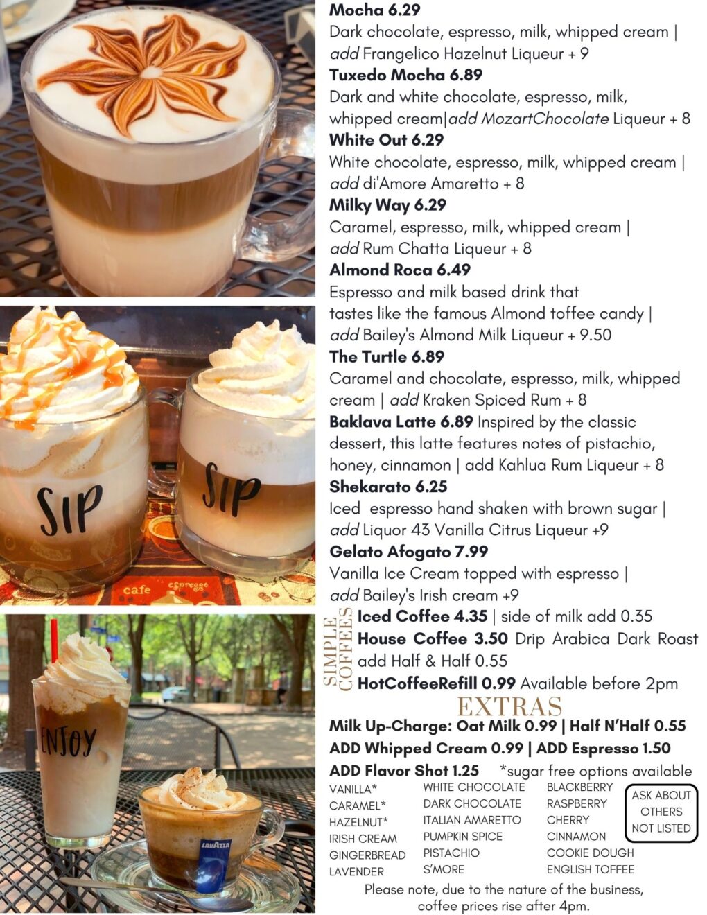 Specialty Craft Coffee Shop